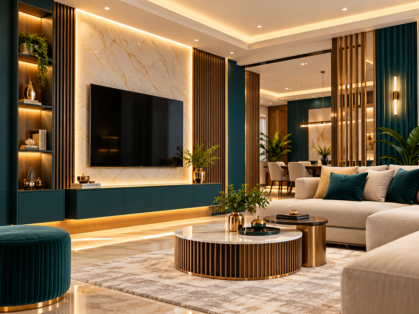 PVC interior design smart view and space planning